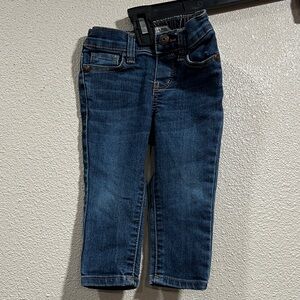 OshKosh B'gosh Dark Blue Super Skinny Baby Jeans